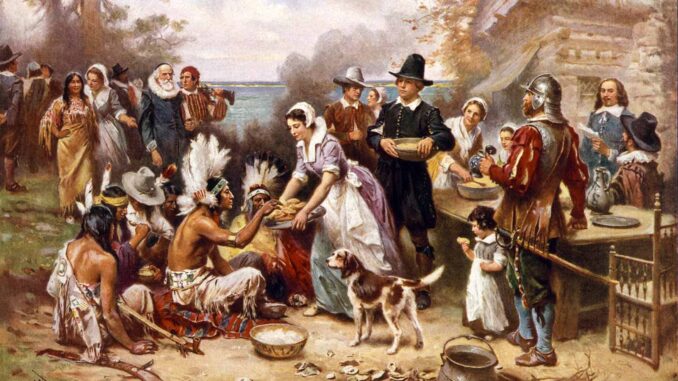 First Thanksgiving