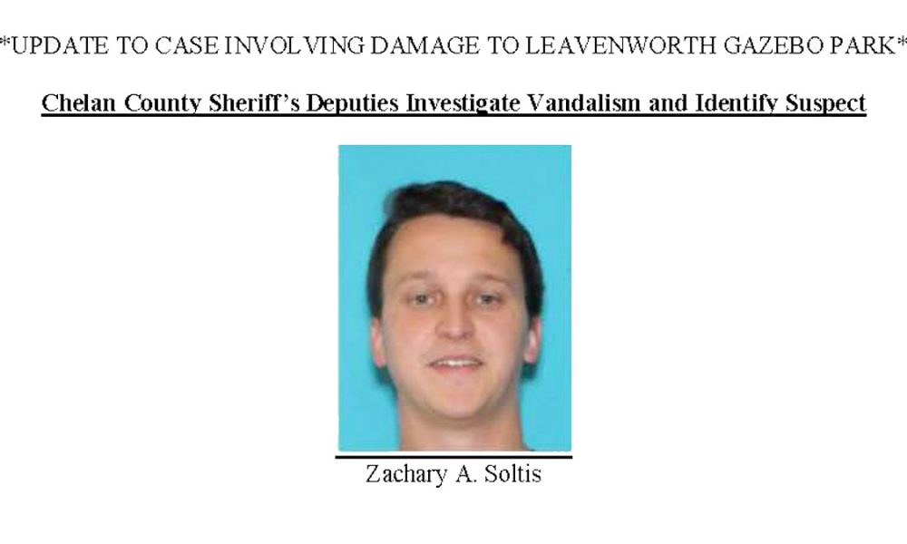 Zachary A Soltis identified as Leavenworth, Washington vandal