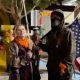Protesters in Portland, Oregon