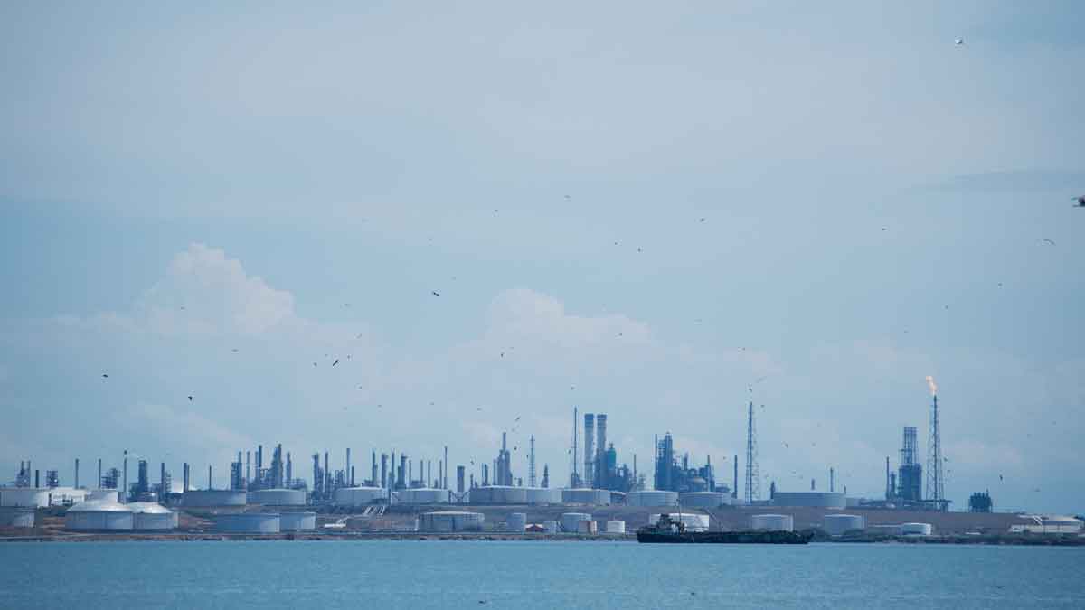Venezuela's Amuay Oil Refinery