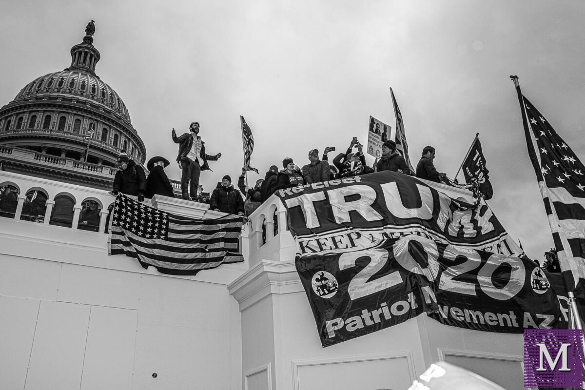 Attack on the U.S. Capitol on January 6, 2021 - Photos by Nate Gowdy