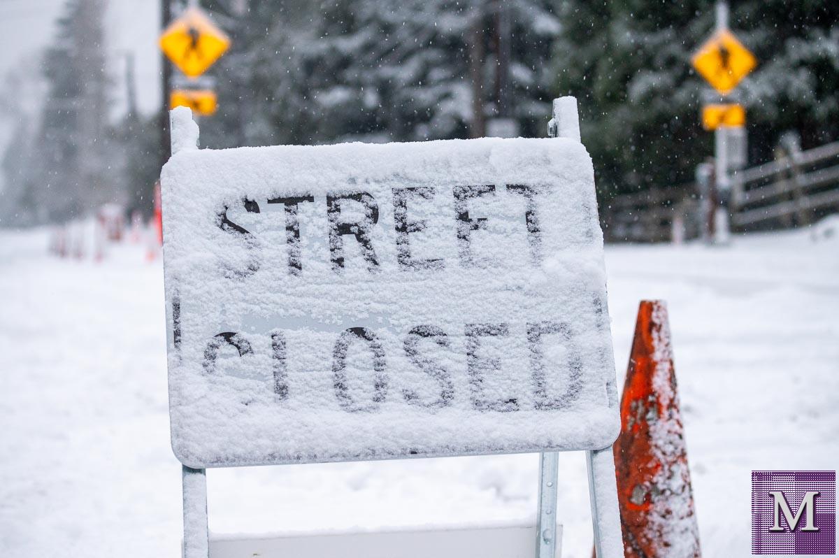Kirkland, Washington, February 13, 2021 after 7 to 9 inches of snow blanketed the city